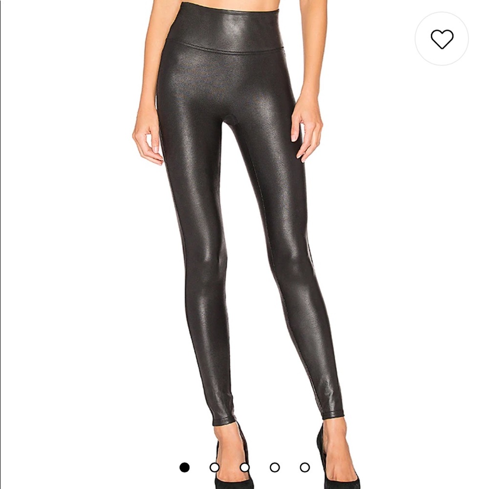 Spanx faux leather leggings